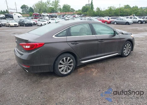 2017 Hyundai Sonata Sport from USA, damaged, VIN 5NPE34AF5HH460681